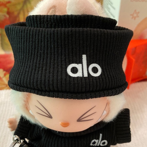 LABUBU Black Tennis Outfit , tennis rack and ball CUTE!! NO DOLL - Picture 2 of 7